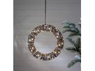 Outdoor Decoration Vicke Wreath - Indoor, Outdoor, Warmweiss, Braun