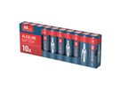 Alkaline Batterien 100er Vorteilspack 10x10 AA, POS-Lösung - LR6/AA Batterien 100er Box Retailverpackung