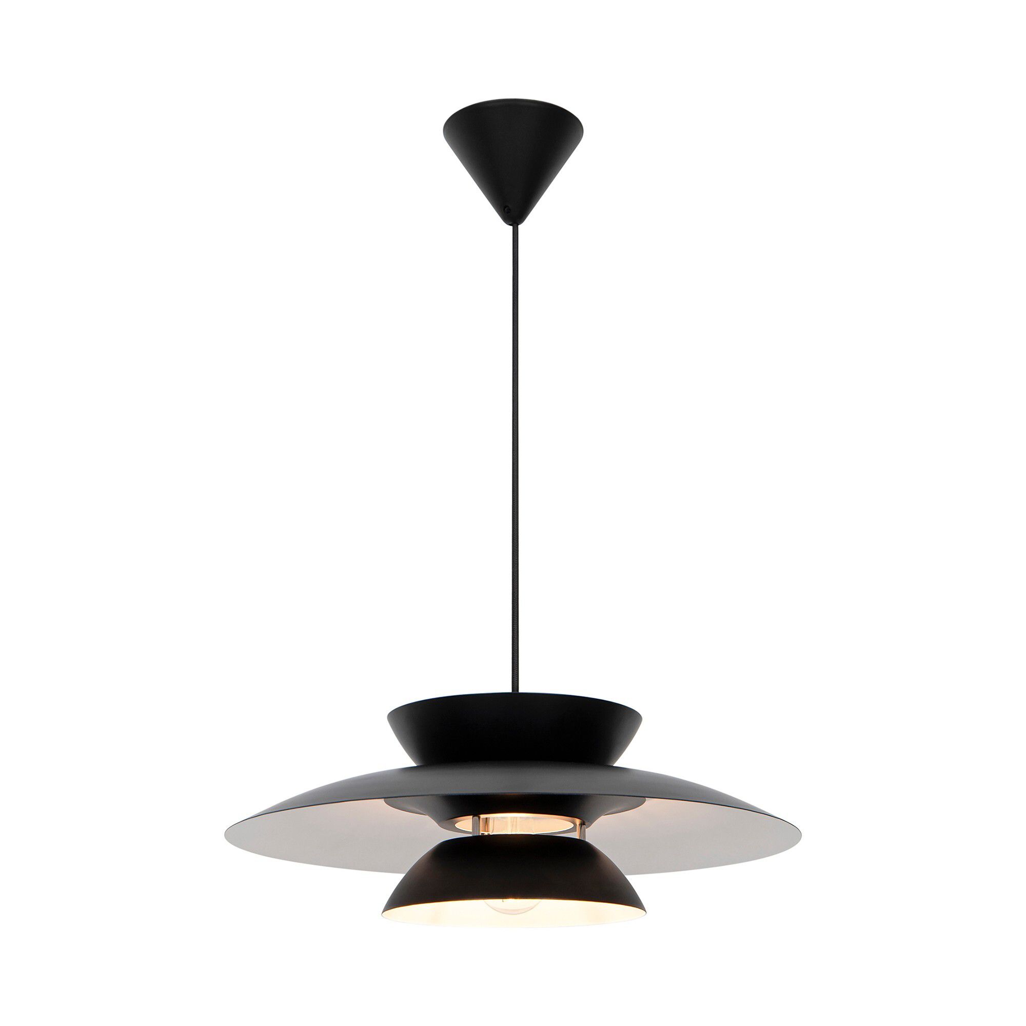 Carmen, Pendelleuchte, Schwarz - E27, IP20, max.40W