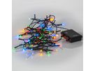 Lichterkette Akku - IP44, Multicolor, 80 LED'S, 560 cm länge