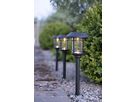 Solar Pollerleucht 3 Pack Fride - Schwarz, Lichtfarbe Warmweiss