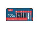Alkaline Batterien 100er Vorteilspack 10x10 AAA - LR03/AAA Batterien 100er Box Retailverpackung