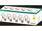 LED Leuchtmittel E27 G45 Outdoor Lighting - E27 10er Set warmweiss 120Lm