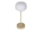 LED Akku- Tischleuchte PINA beige - LED-Modul, 6W, IP20