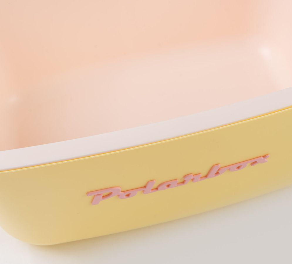 Polarbox Retro Cooler gelb 20l - Kühlbox, 20l, Vintage Design
