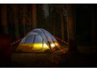 10m Seil geflochten mit integrieter LED Beleuchtung - 3xAA Batterie (exkl.), 100 LED`s, IP67, Farbe Orange, L= 1000cm,  Zugkraft pro Meter 2.95KN/300KG